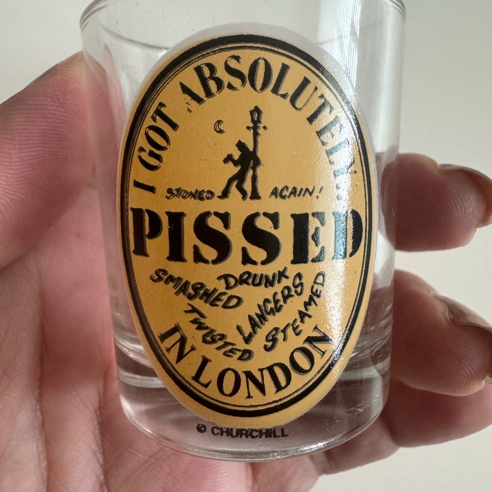 Churchill London Shot Glass